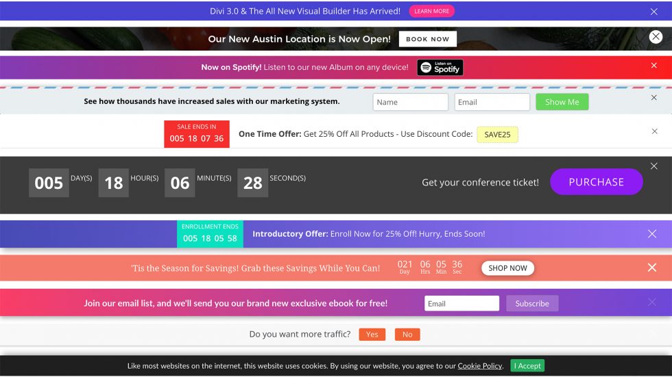 make a contact bar website make a contact bar website